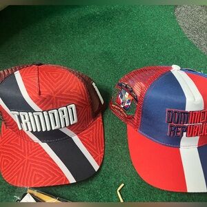 Trinidad / Dominican Republic official soccer SnapBack adjustable hats youth NWT